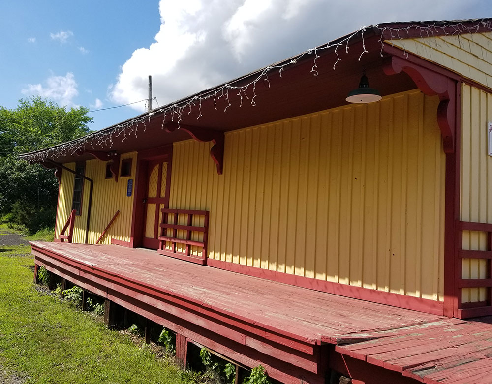 Long-a-Coming Depot south elevation